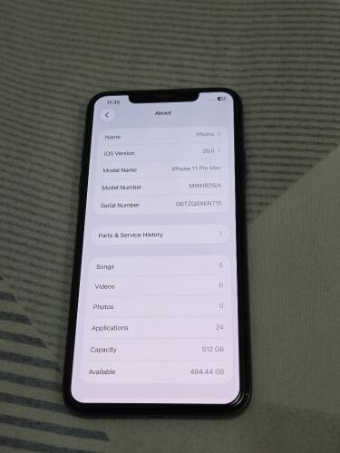 11 Pro Max 512gb BH 71% Original