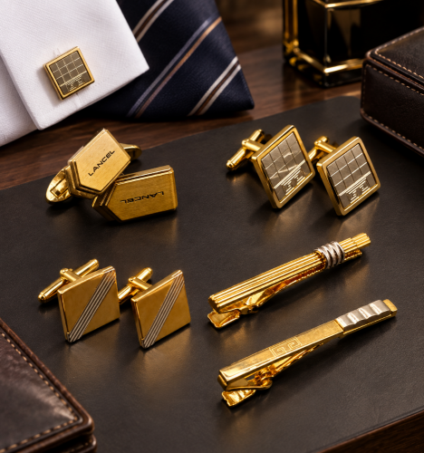 Preloved Branded Cufflinks Tie Pins