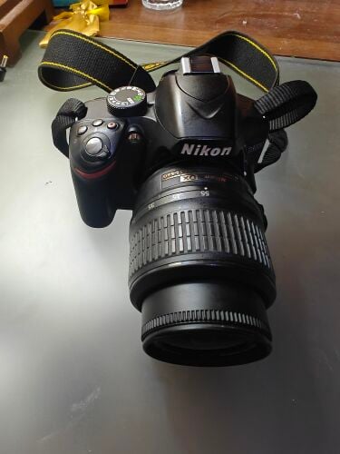 Nikon DSLR D3200 with 18-55mm lens