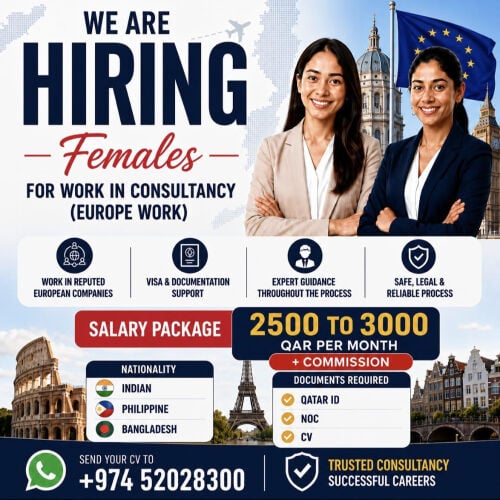 Female Consultant job