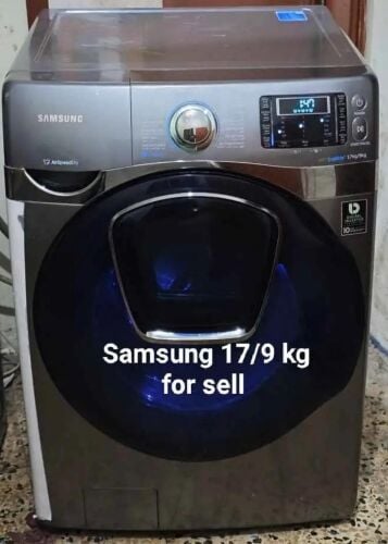 WASHING MACHINE FOR SALE 17/9 KG