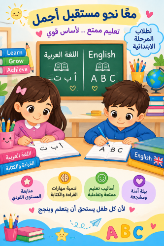 تأسيس ومتابعه للمرحلة الابتدائية