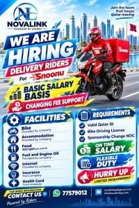 Hiring Bike Riders Basic Salary