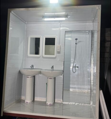 cabin toilet kitchen