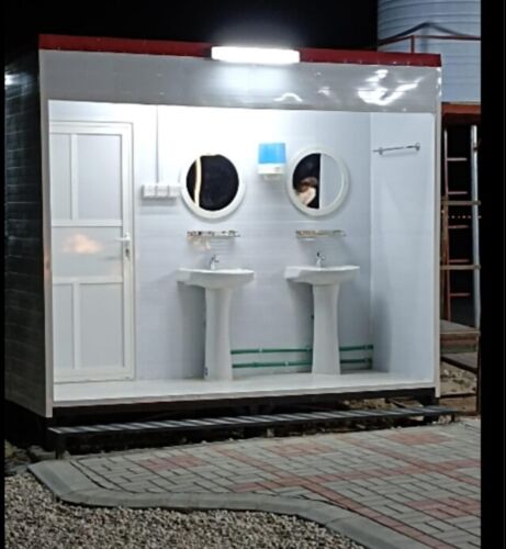 cabin toilet kitchen