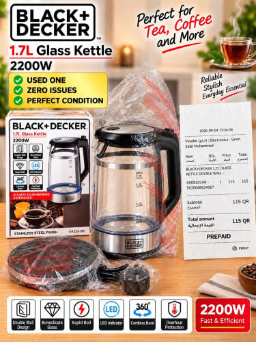 BLACK AND DECKER KETTLE 