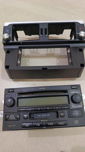 Toyota prado original radio with pa