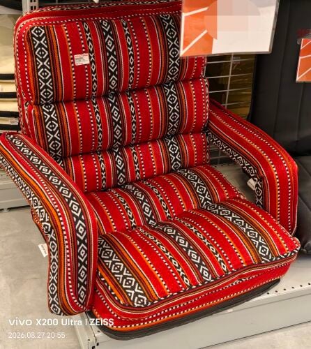 Foldable casual sofa chair table