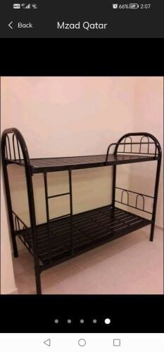 metal double bunk sale >