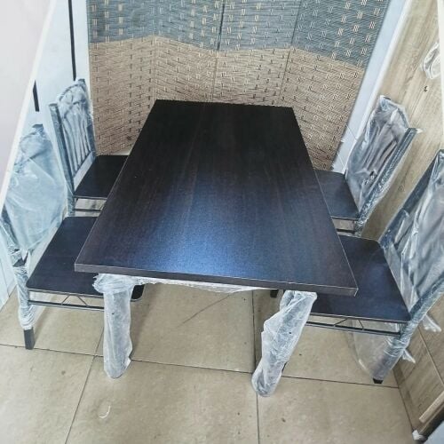 dining table with four chairs