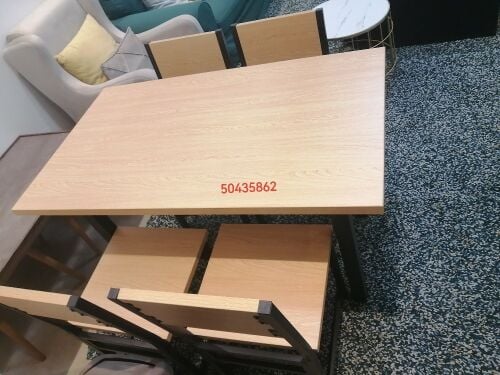 dining table with 4 and 6 chairs