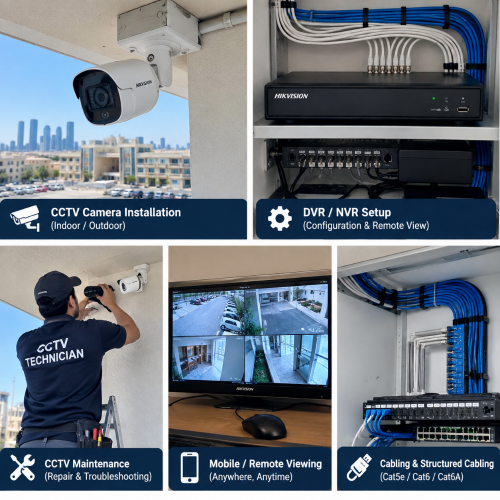 CCTV Technician Available – Install