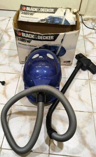 black and decker vacuum 2000 waat