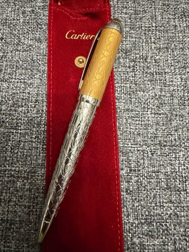 The Cartier Tigers Eye Roadster Pen