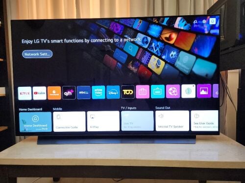 LG CX 55 inch 4K Smart OLED TV AI