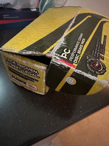 hawk mustang ceramic pads