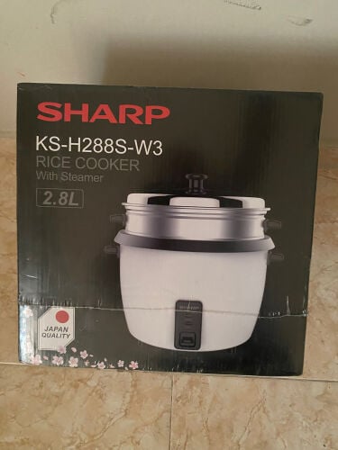طباخ أرز شارب جديد 2.8 لتر 