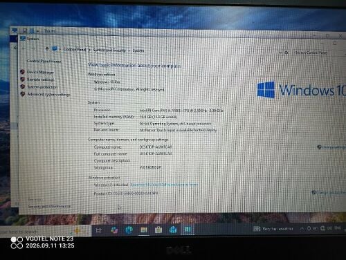 Dell laptop 256gb
