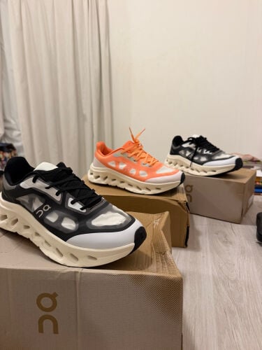 on cloud shoes