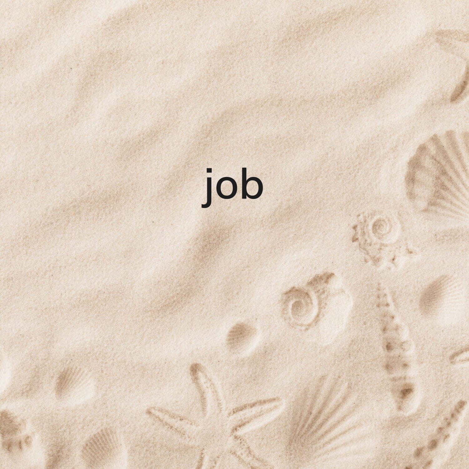 seeking a job