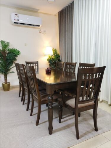 8 chair dining table For sale