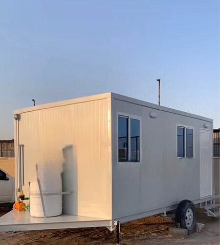 Cabin toilet kitchen