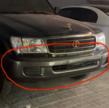 Bumper Land Cruiser 98-07