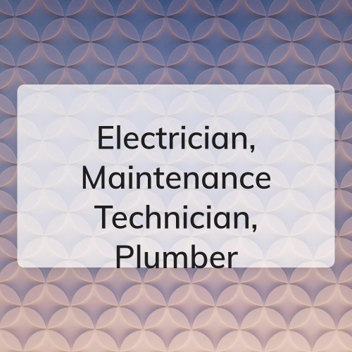 Electrician Maintenance Technician