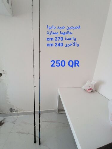 Two Daiwa fishing rods in excellent