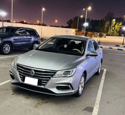 Silver MG 5 Car 2021 Model