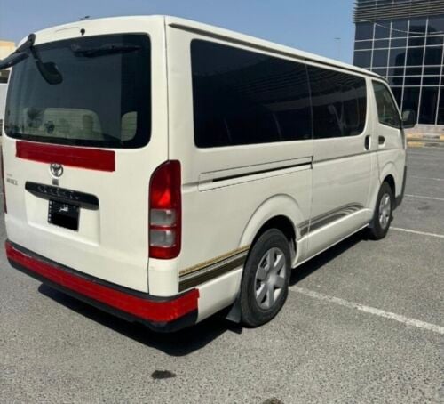 Toyota HiAce available for rent wit
