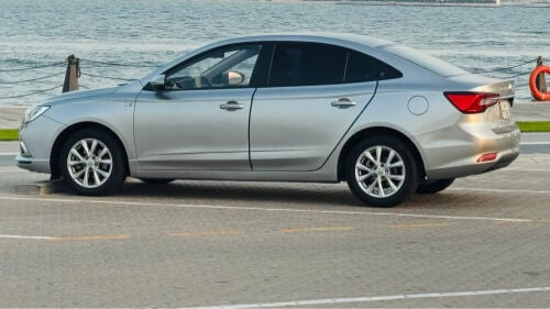 Silver MG 5 Car 2022 Model 