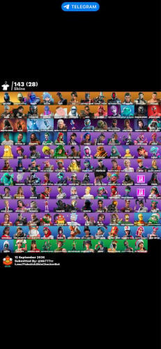 Fortnite account Lara Croft gold