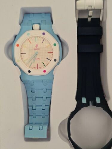 Swatch X AP RoyalPop watch