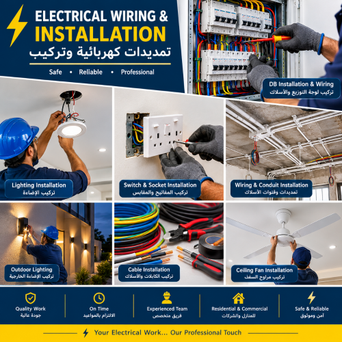 خدمات كهربائية احترافية