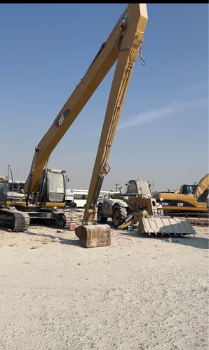 cat 320d long boom 