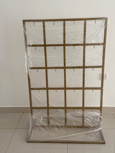 Steel stand with small handles  