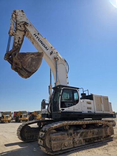 80T huyndai excavator
