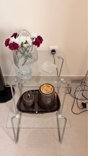 2 glass table for sale