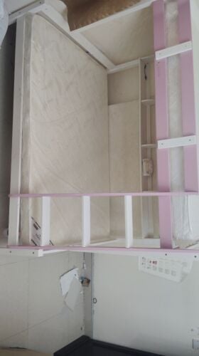 double bed with 2 mattresses