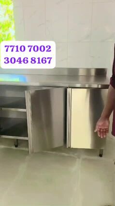 Custom made SS Kitchen Cabinet