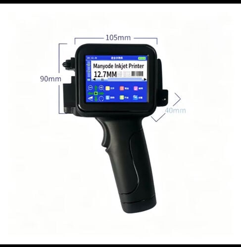 Hand held inkjet printer 