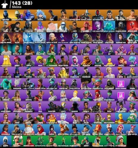 حساب فورتنايت