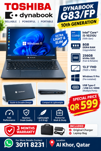 Toshiba dynabook 10th generation