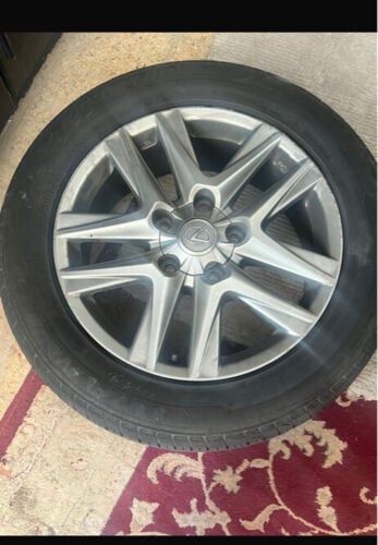 Genuine Lexus Rims&tires 