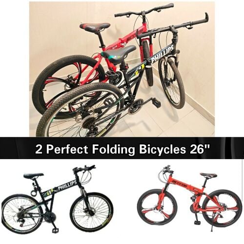 2 Folding Bicycles - Great Conditio