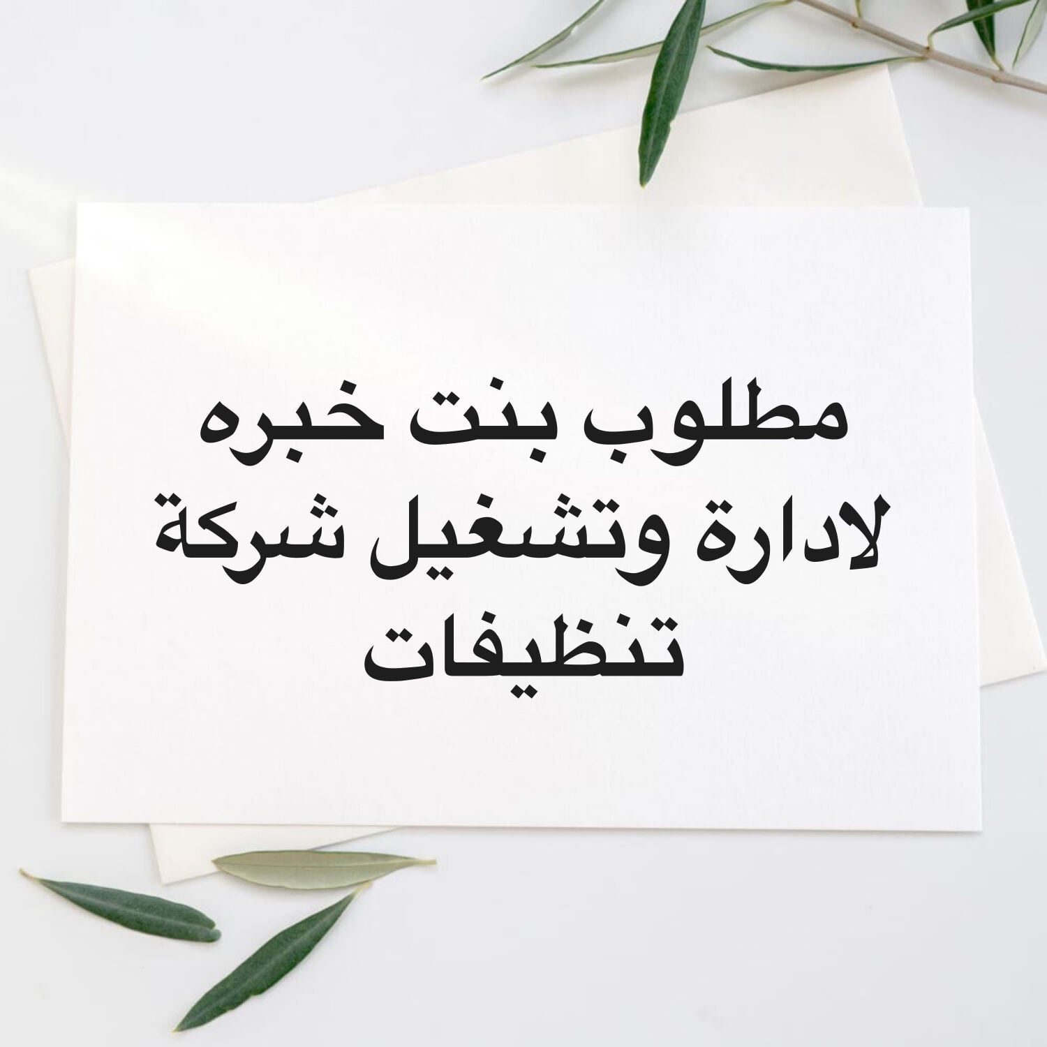 اقرئي عرض الوظيفه قبل الإرسال 