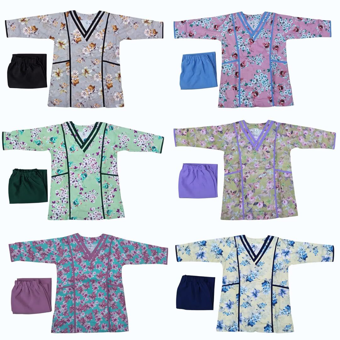 Cotton uniform plain uniform