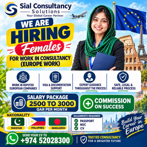 Female Consultant job