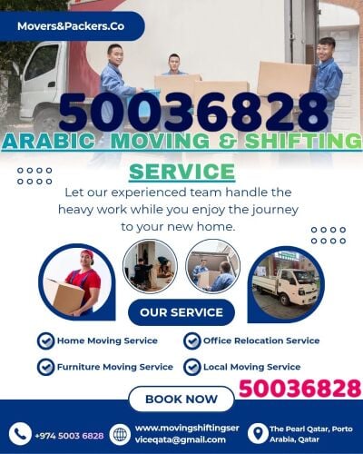 Arabic Moving & Shifting Services.